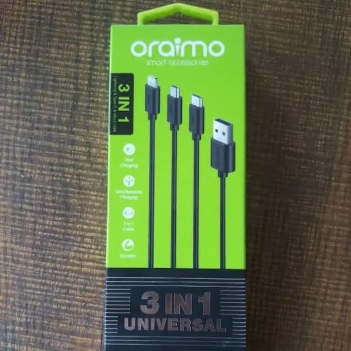 Oraimo 3-in-1 Data cable