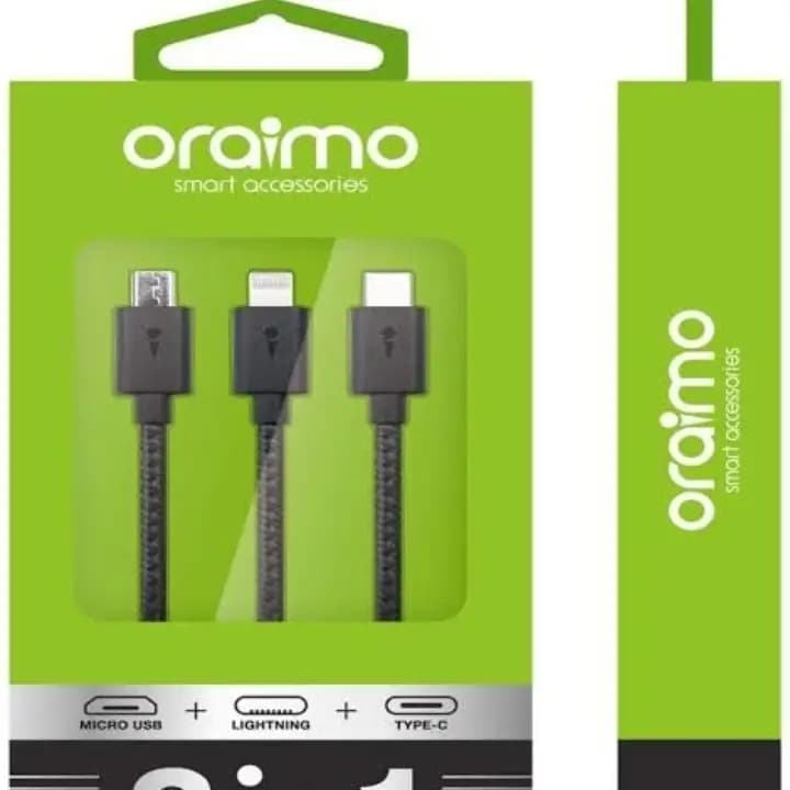 Oraimo 3-in-1 Data cable