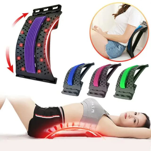 Multi-level Back Strecher for pain relief