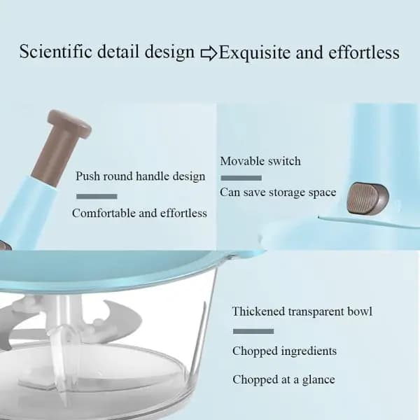 Manual Vegetable Hand Chopper