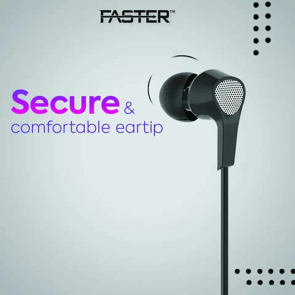 FASTER F14 Universal Music earphones